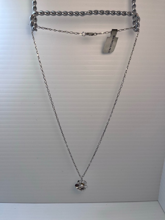 New 925 Genuine Pearl Necklace - photo 2