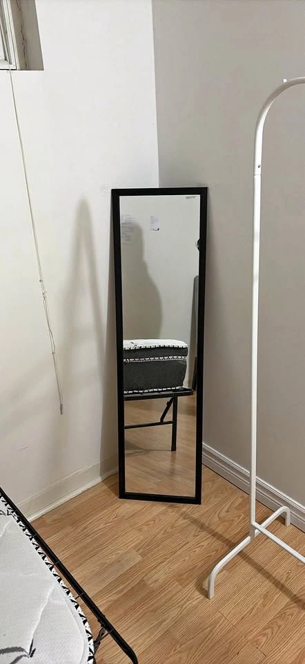 Black Full Length Floor Mirror