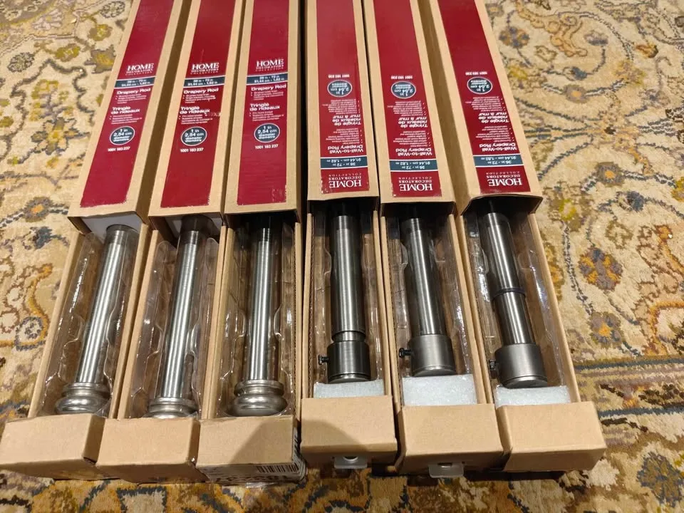 Home Decorators Collection Curtain Rod 36-72 inch image indicator(3)