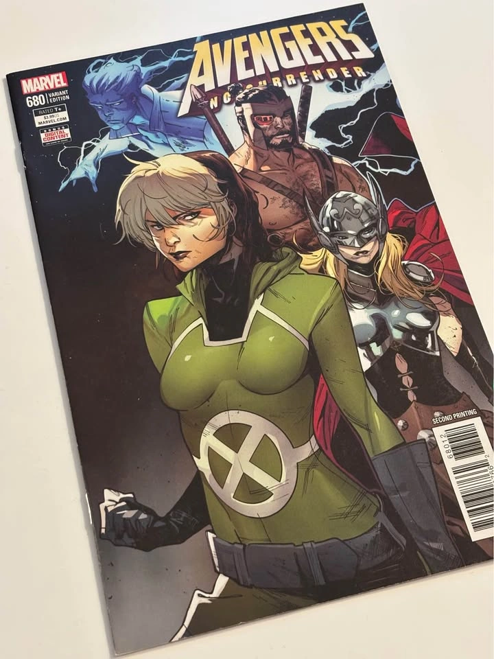 2018 Avengers No Surrender 680 Variant High Grade Marvel Comic - photo 4