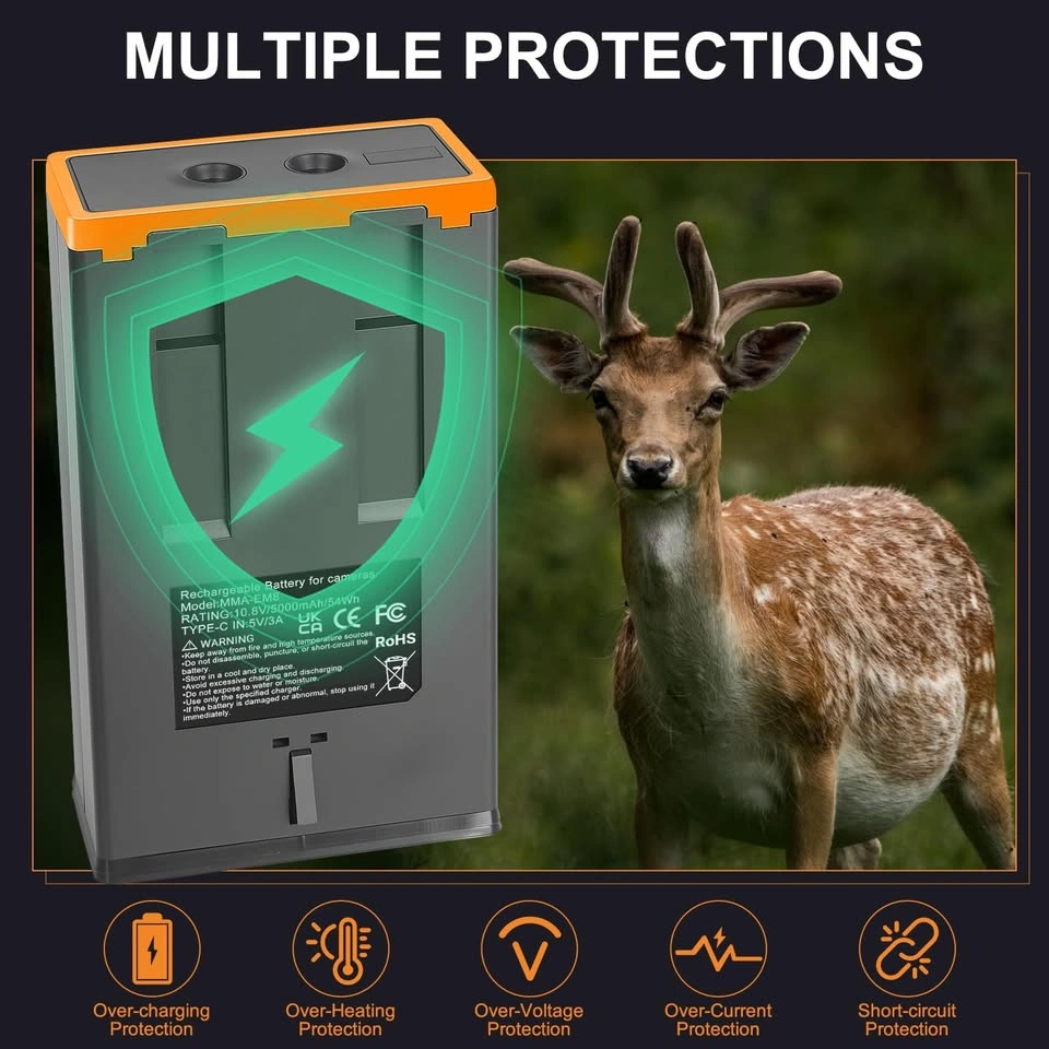 FLEX EM8 Lithium Battery Pack Trail Camera - photo 5