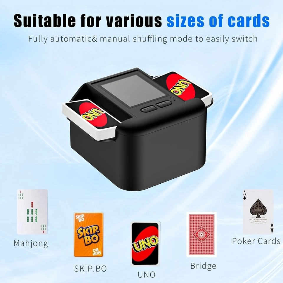 Automatic Card Shuffler Type-C Rechargeable