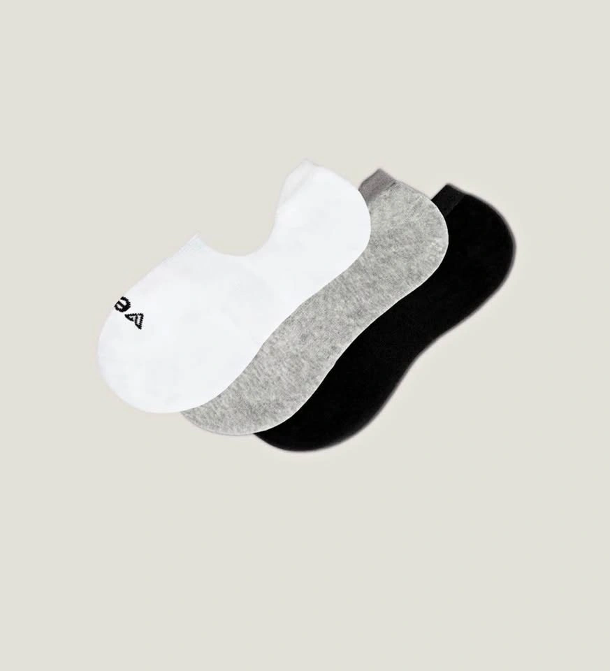 Vessi No Shows Socks—White M/L