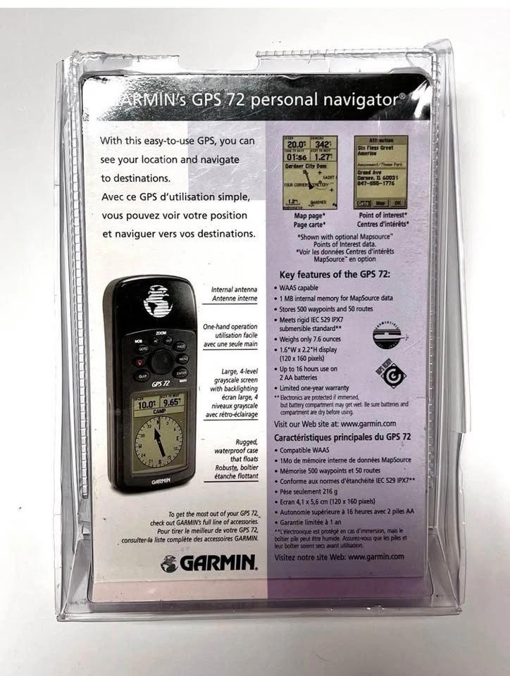 Garmin GPS 72 Handheld GPS – Excellent Condition - photo 3