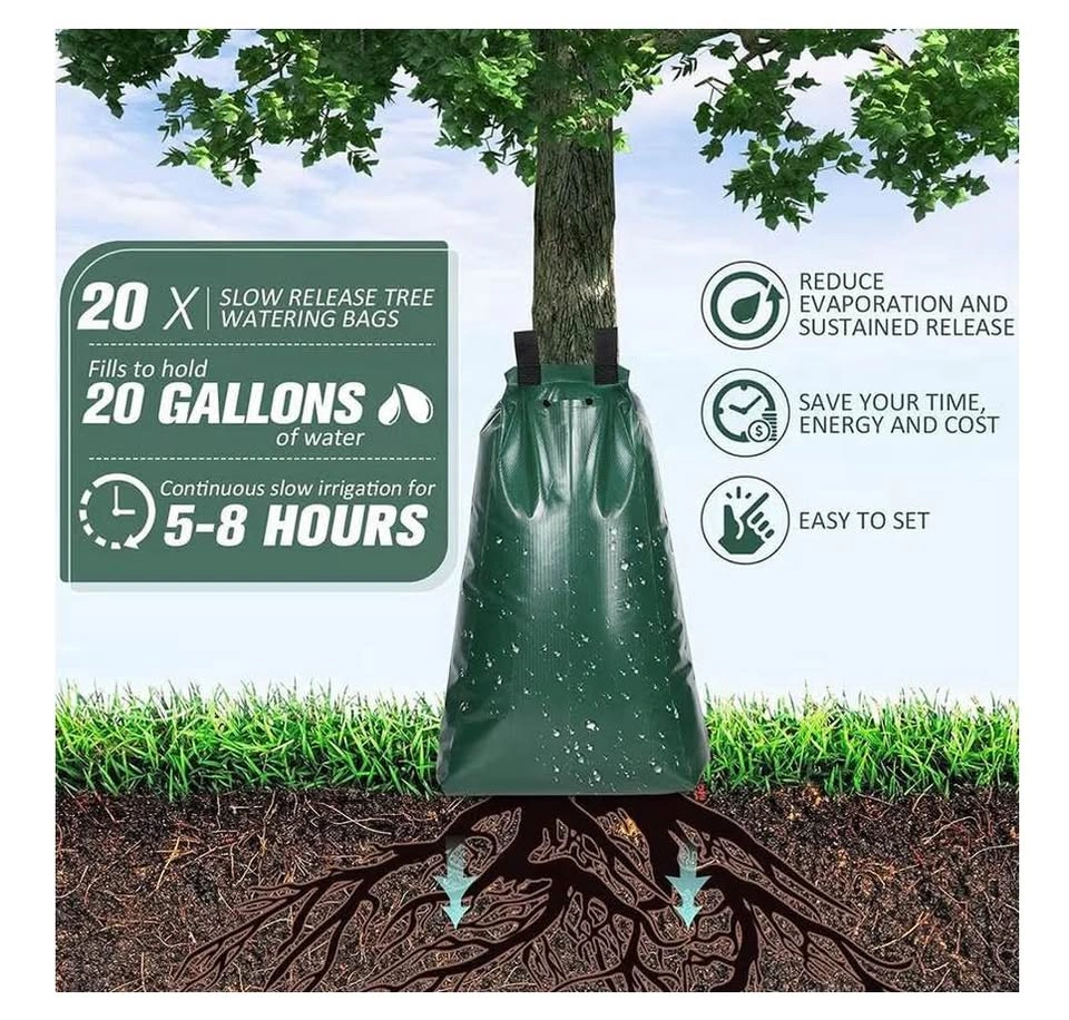 20 Gallon Tree Watering Bags - Slow Release Drip Irrigation, Hea - photo 3