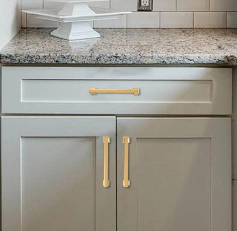 19 Pack Gold Cabinet Pulls – 5 Inch Hole Centers - photo 3