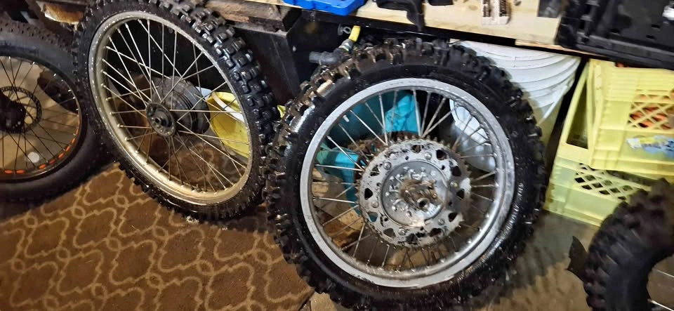 2 Dirt Bike Rims - Different