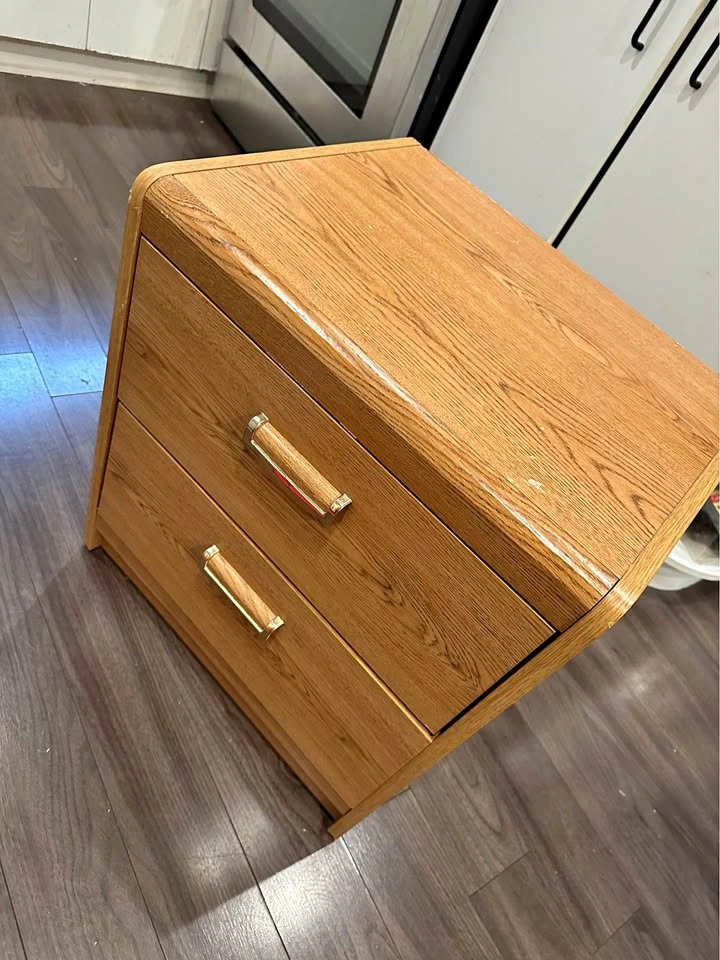 Wooden side table/ night stand