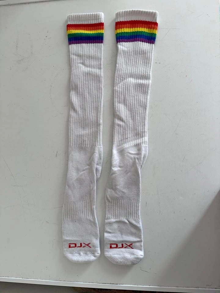 Pride Rainbow Knee High Socks