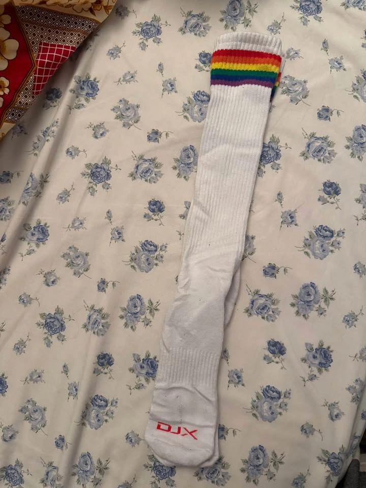 Pride Rainbow Knee High Socks - photo 2
