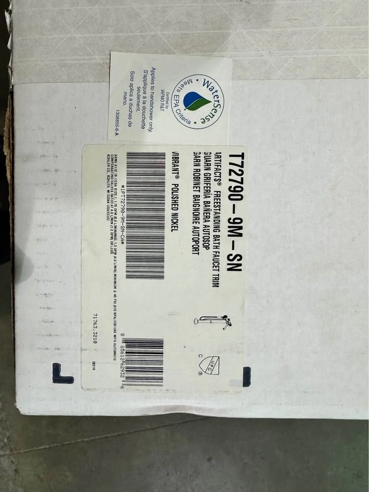 Kohler T72790-9M-SN Floor-mount Bath Filler Trim w/Handshower - photo 2