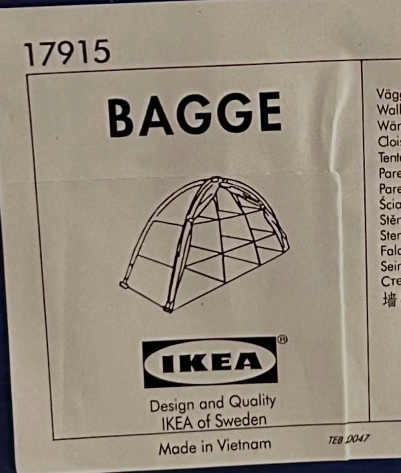 New IKEA Toy Storage Tent Container - photo 2