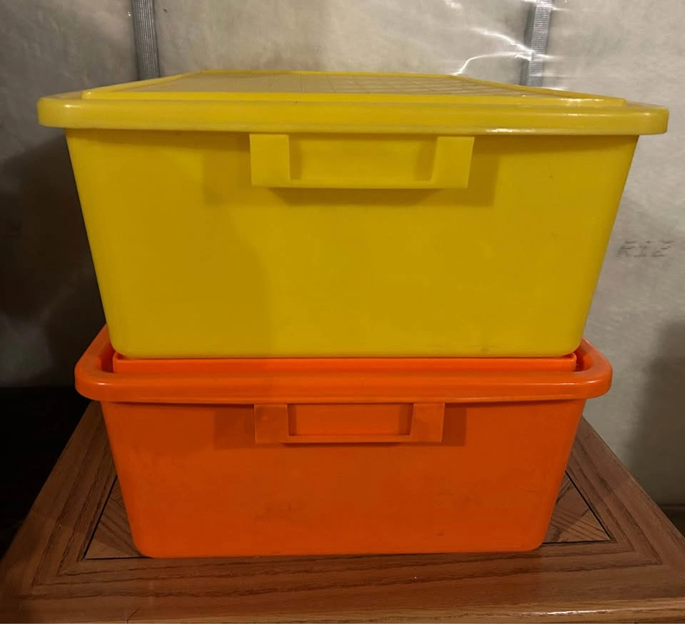 Set of 2 Large Durable Storage Containers - photo 2