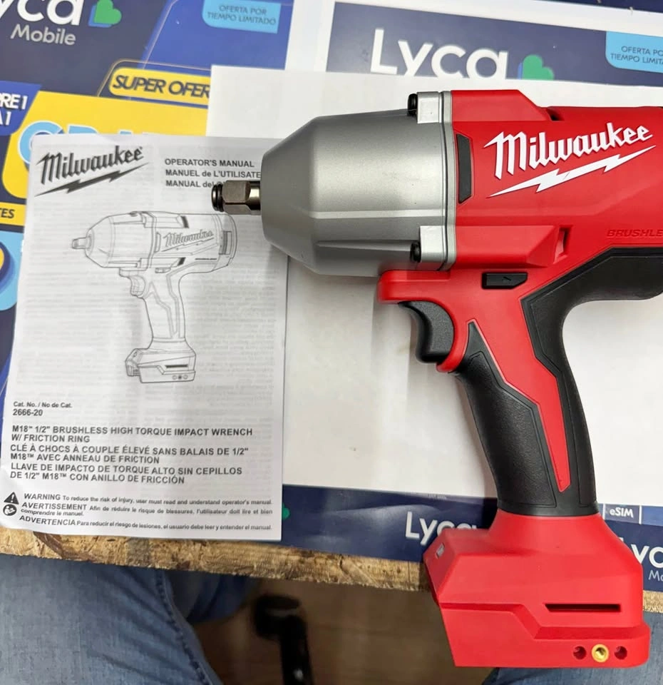 Milwaukee 2666-20 M18 Brushless 1/2" Impact Wrench (Tool Only)