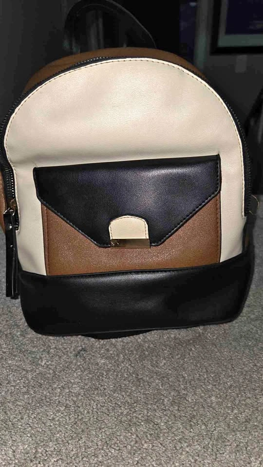 Color-block Mini Backpack