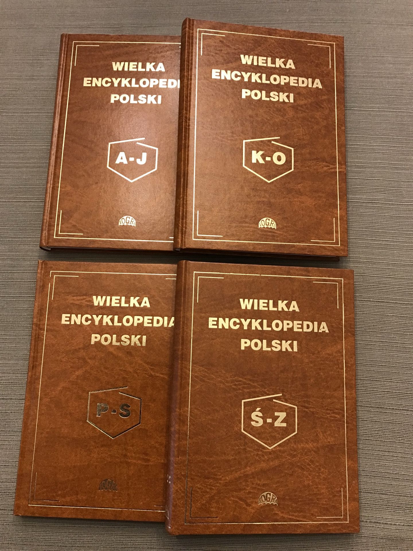 Grand Polish Encyclopedia - 4 Volume Set