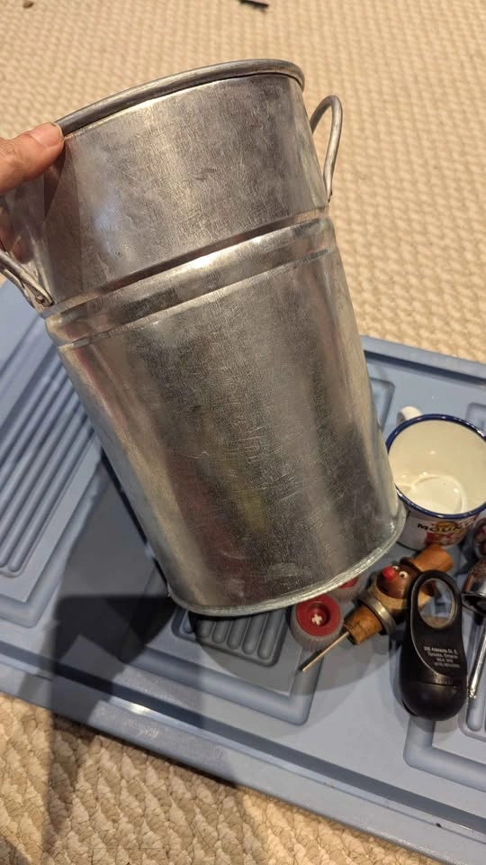 Wine bucket w/ misc bar items - photo 4