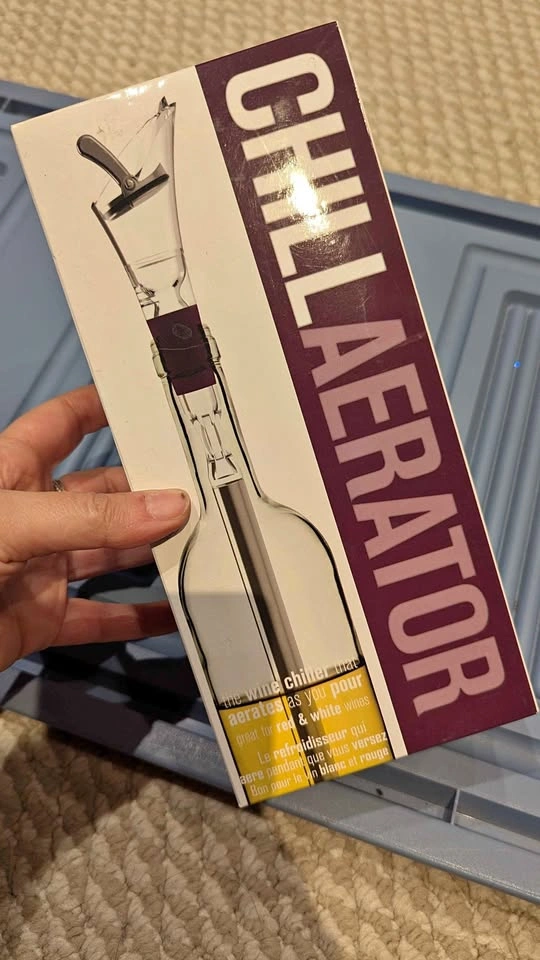 Wine Chiller + Aerator (Chillerator) – Like New