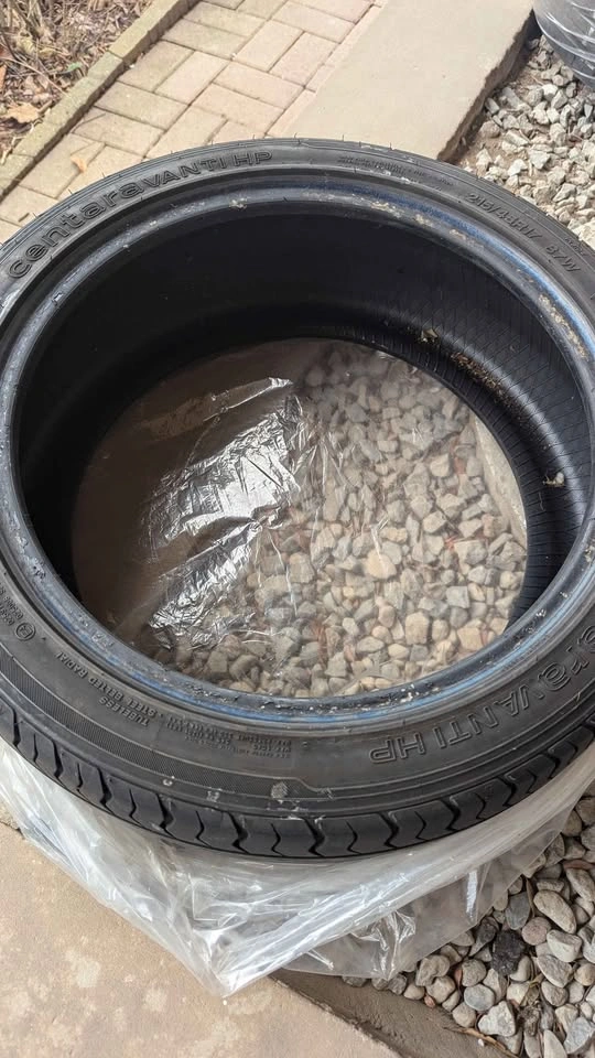 215/45R17 All-Season Tires (Pair, Used) - photo 2