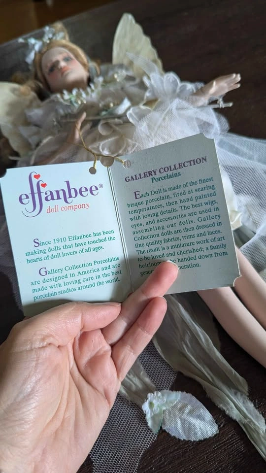 Magical Effanbee "Eve" Fairy 🧚‍♀️ Gallery Collection Porcelain D - photo 5