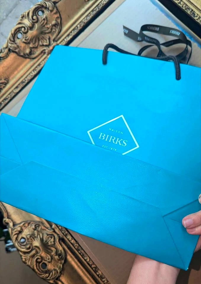Maison BIRKS Box, Bags, Ribbon, Tissue - photo 2