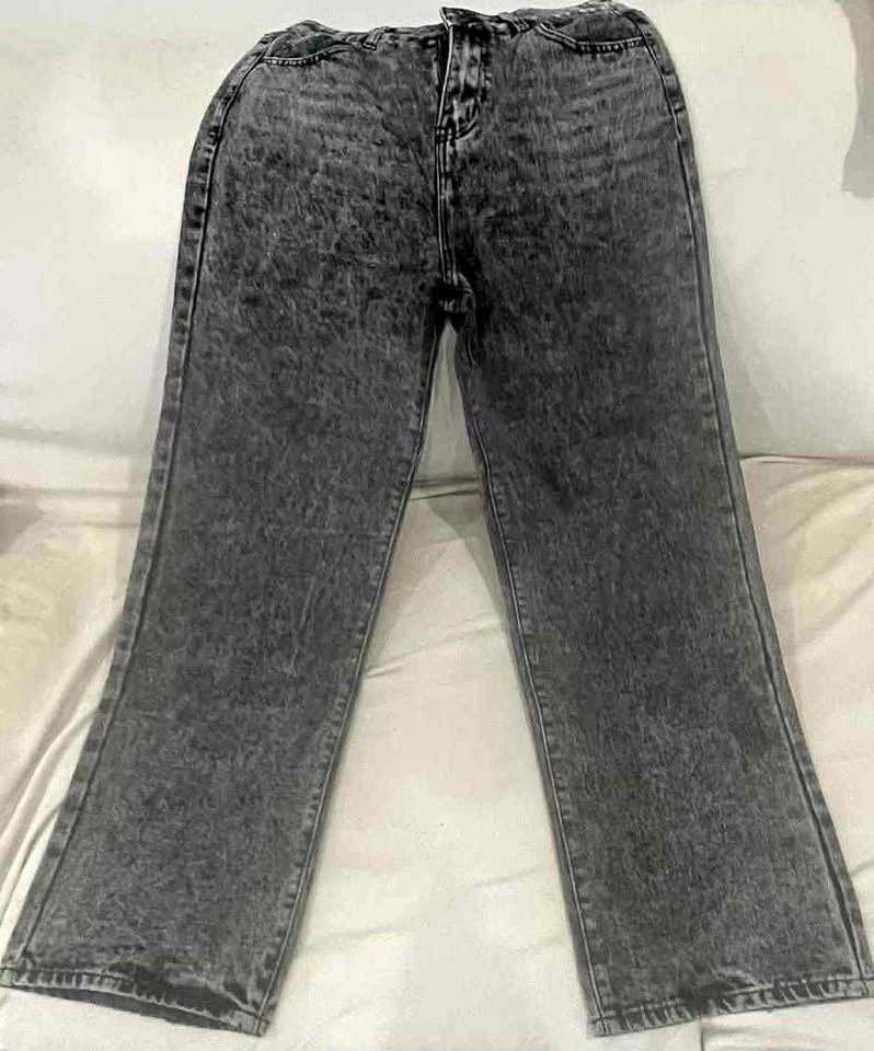 Jeans - Black Wide Leg & Blue Low Rise Flare