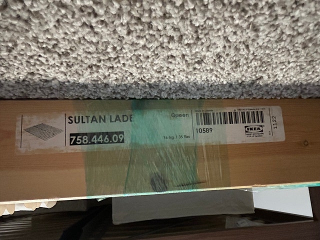 IKEA Sultan Lade Bed Slats for Queen Bed - photo 2