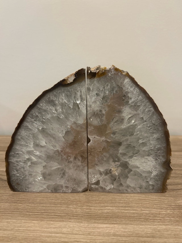 Geode Bookends