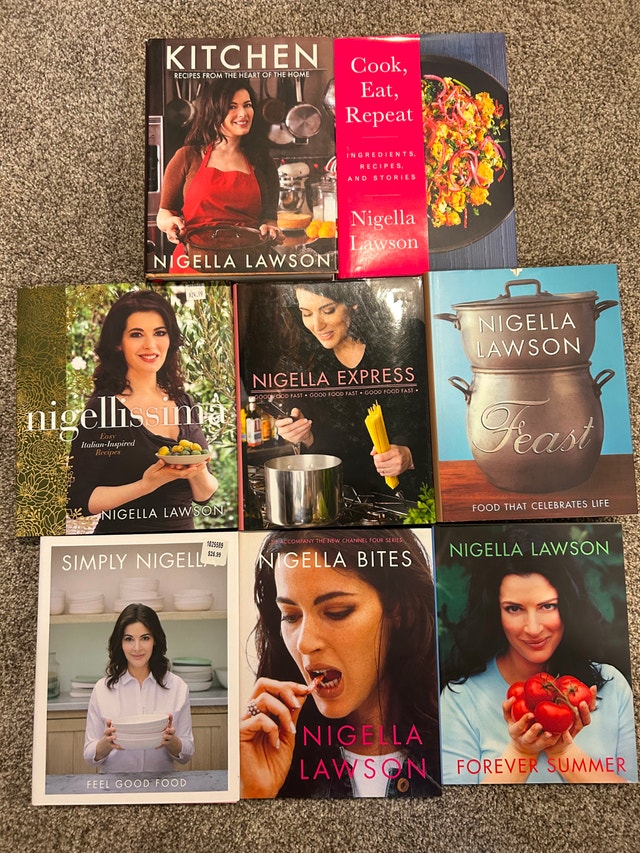 Nigella Lawson Cookbooks (8 Books)