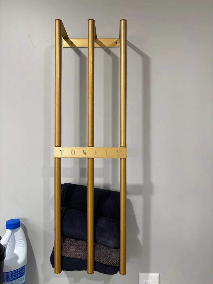 Gold Towel Rack - photo 2