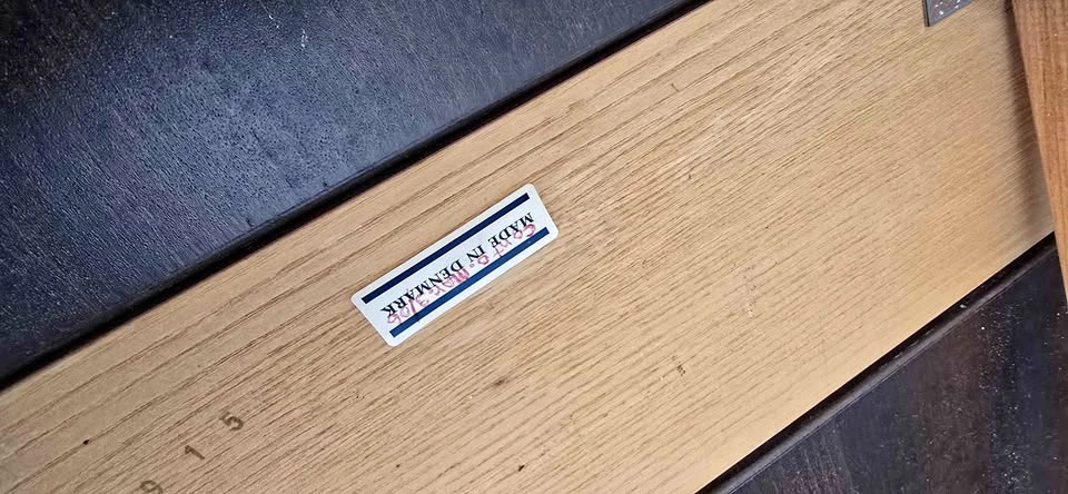 Denmark vintage table 1960