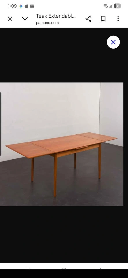Denmark vintage table 1960 - photo 4