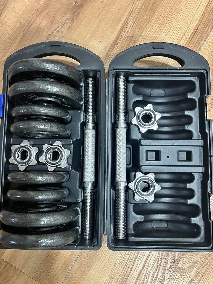 Dumbbell Set 40Lb & Case