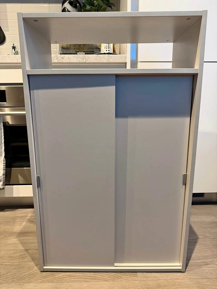 Grey Ikea Cabinet