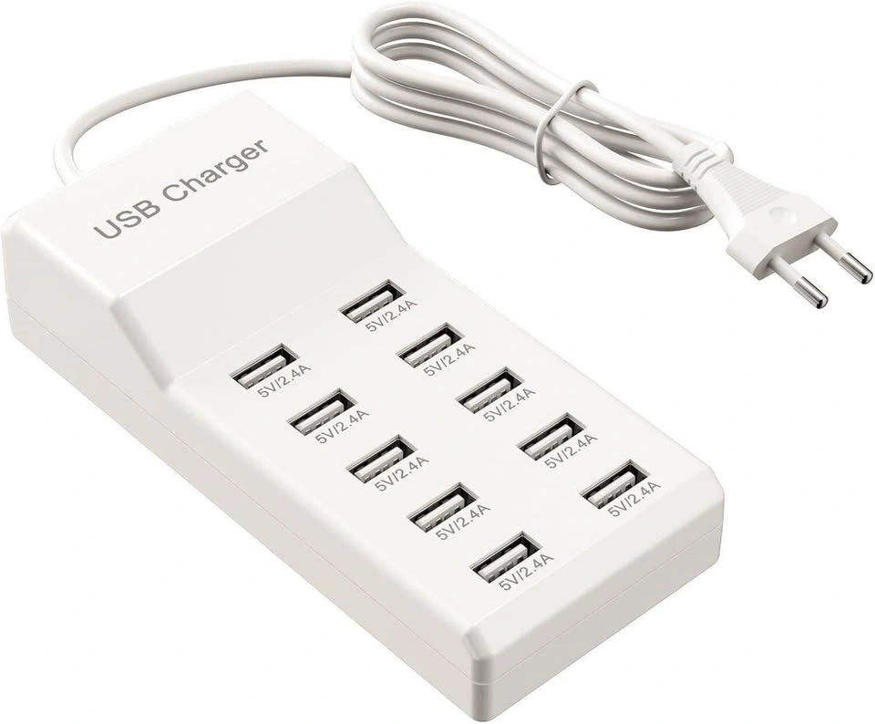 10-Port USB Multi Charger Station - Brand New - photo 2