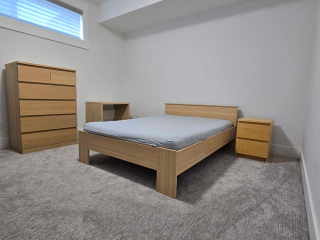 Ikea Malm double bed and furnature