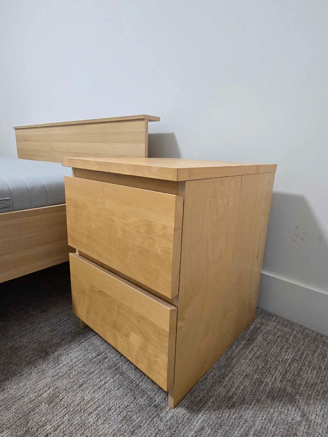 Ikea Malm double bed and furnature - photo 2