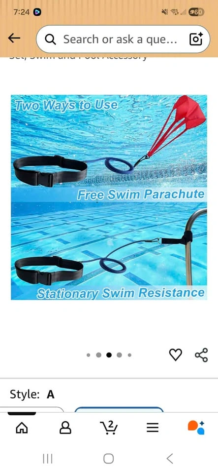 Swimming Resistance Training Set - Brand New - photo 4