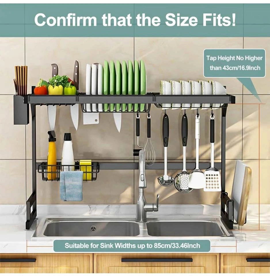 Over the sink drying rack