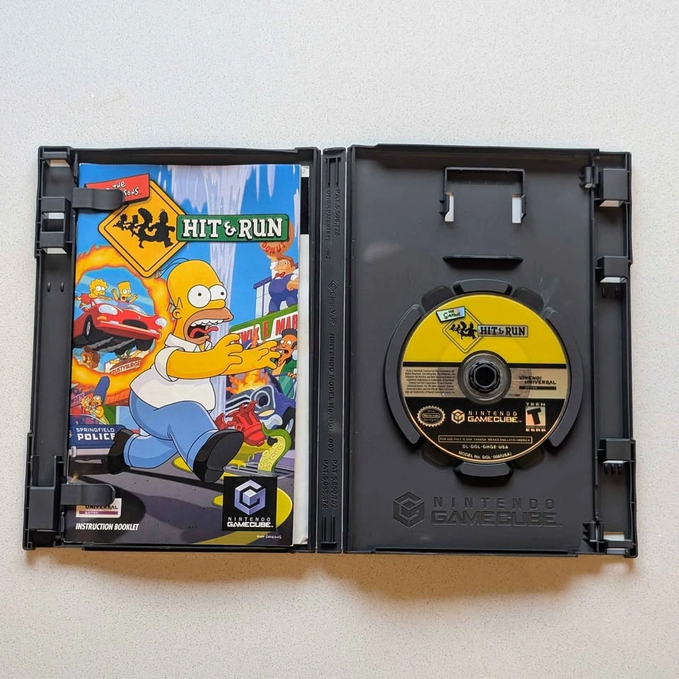 Gamecube - The Simpsons Hit and Run CIB - photo 2