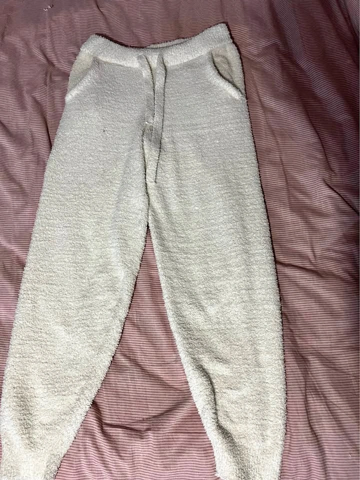 Fuzzy wide leg Pants