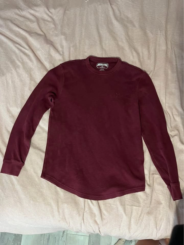 American Eagle Waffle Knit Long Sleeve Shirt - photo 2