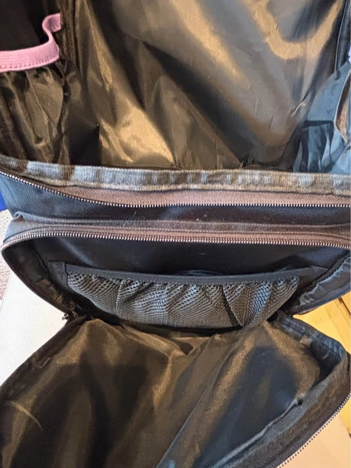 Black & Purple Multipurpose Backpack - photo 3