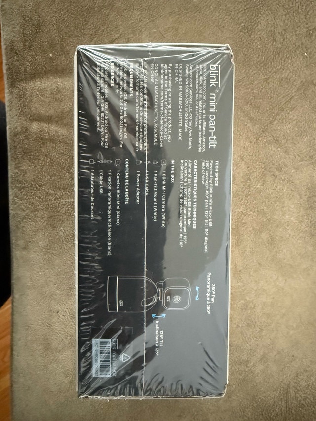Blink Mini Pan-Tilt Camera - New - photo 4
