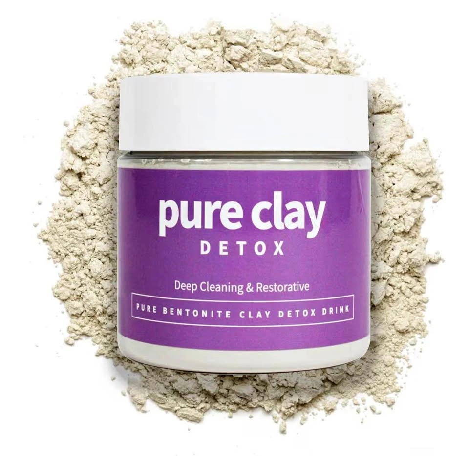 Pure Clay Detox Bentonite Clay Drink, Aztec Clay Mask 453g