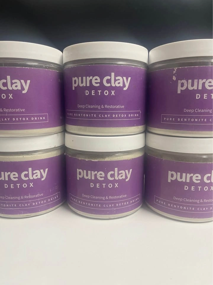 Pure Clay Detox Bentonite Clay Drink, Aztec Clay Mask 453g - photo 2