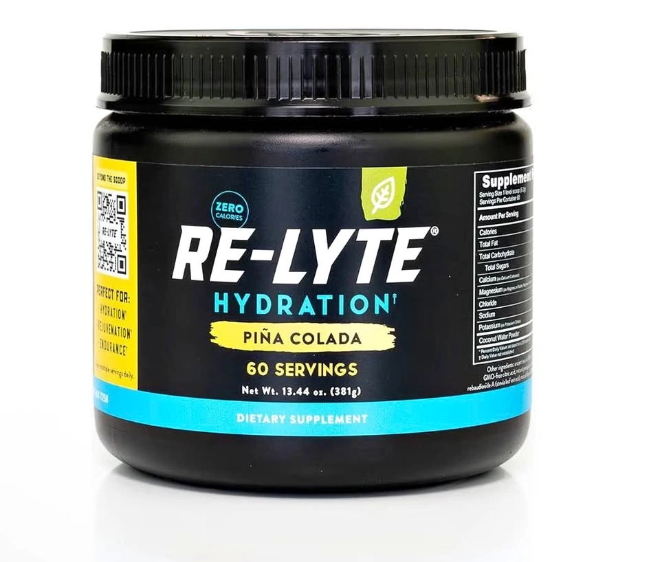 RE-LYTE Hydration Electrolytes Piña Colada 60 Servings