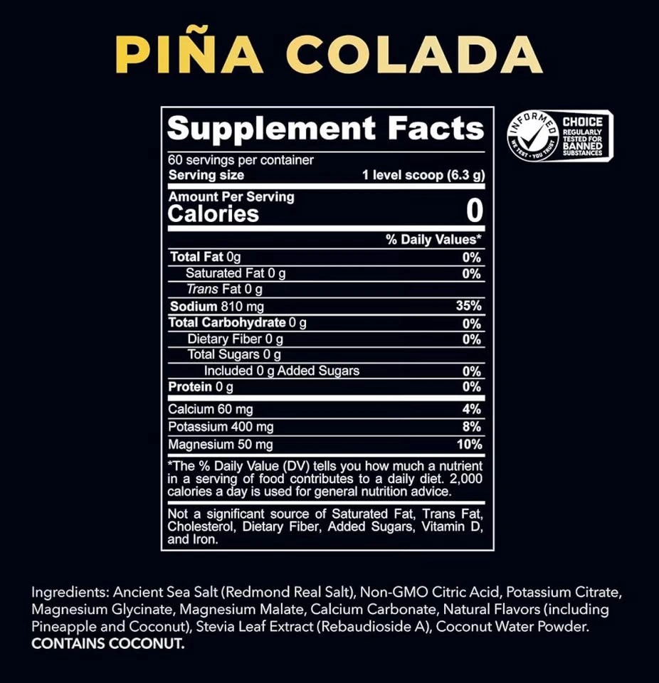 RE-LYTE Hydration Electrolytes Piña Colada 60 Servings - photo 5