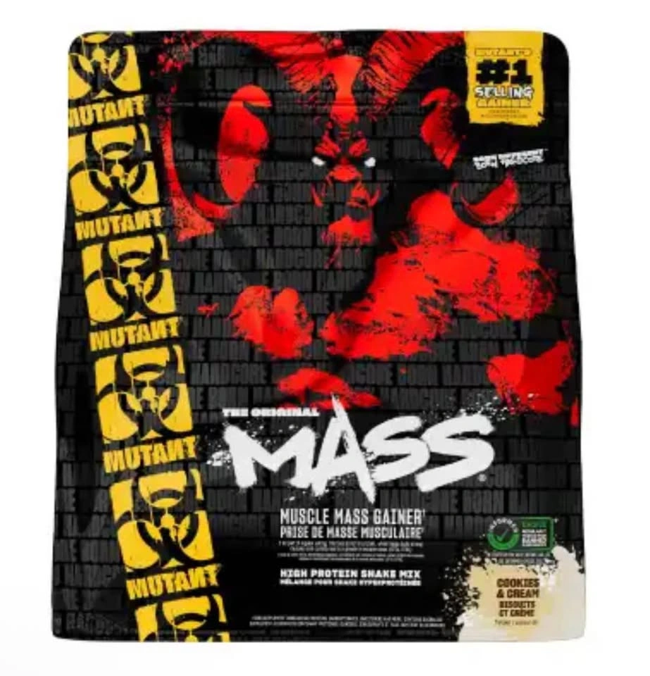 Mutant Mass Extreme 2500 Gainer 6lbs Cookies & Cream - photo 2