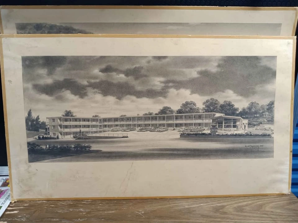 4 Vintage 1960 W. M. Tammany Architectural Renderings - photo 2